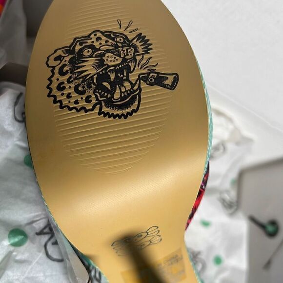 IRON FIST PLATFORM HEELS LOKO KOKO SIZE 7 NIB - Picture 3 of 8